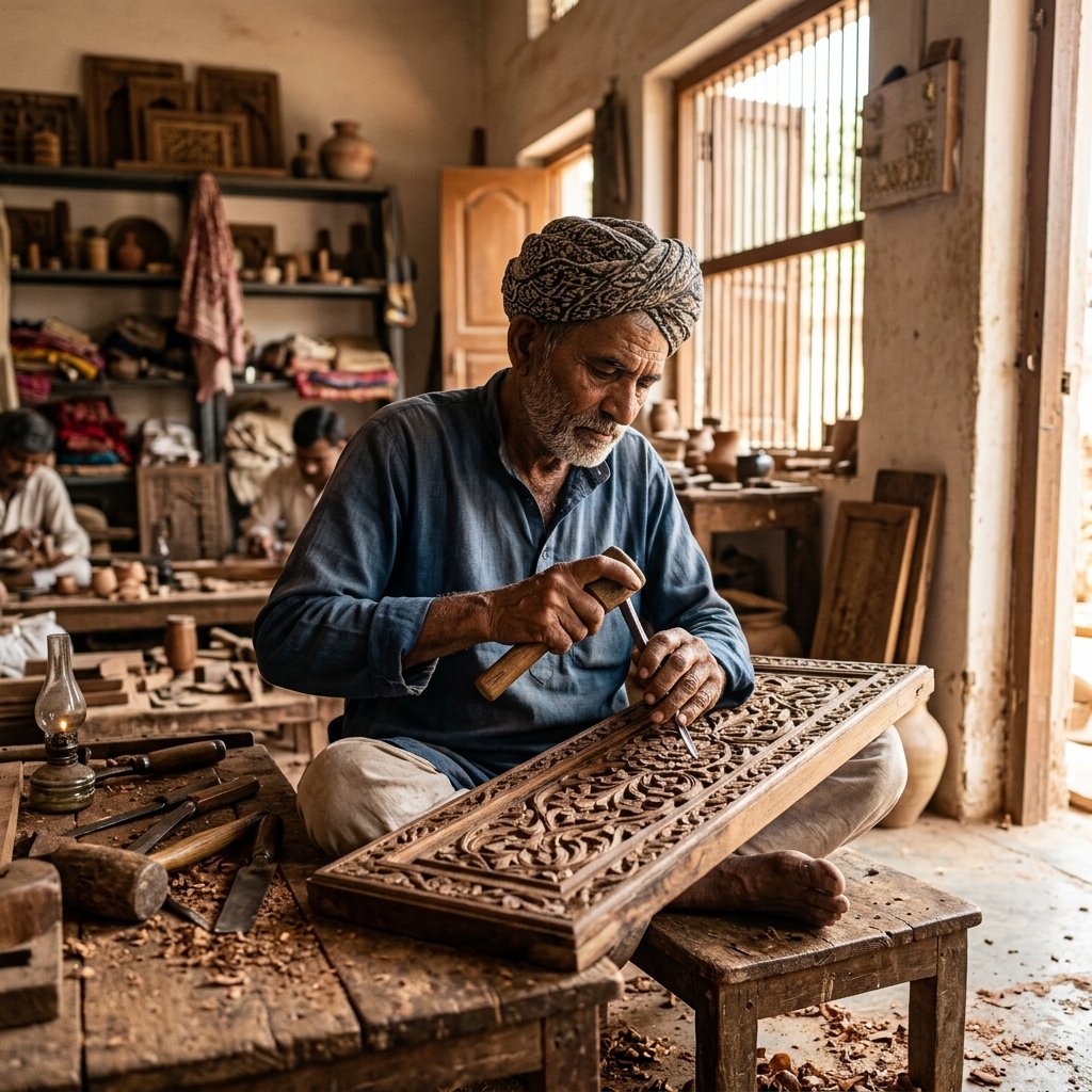 Artisan at work