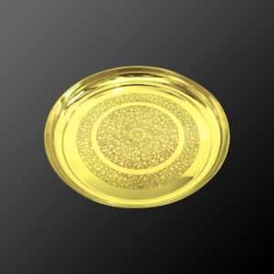 Brass puja thali